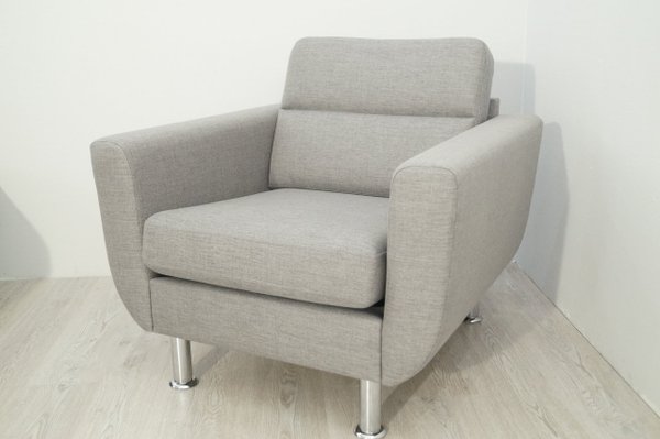 Sessel Webstoff Grau