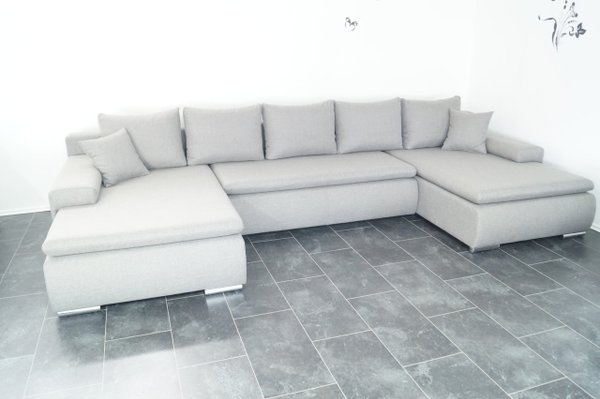 Wohnlandschaft mega Sofa sofa Couch Bettsofa Schlafcouch  -  NEU AB LAGER
