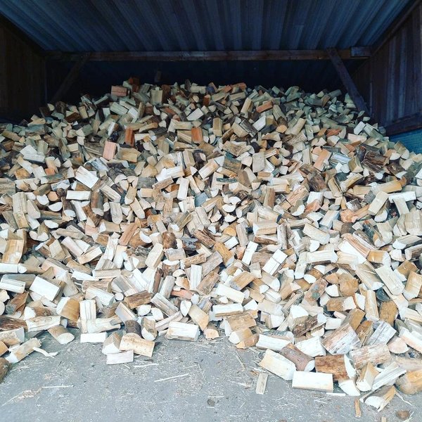 Brennholz Holz  Fichte 25 cm Ofenfertig Trocken